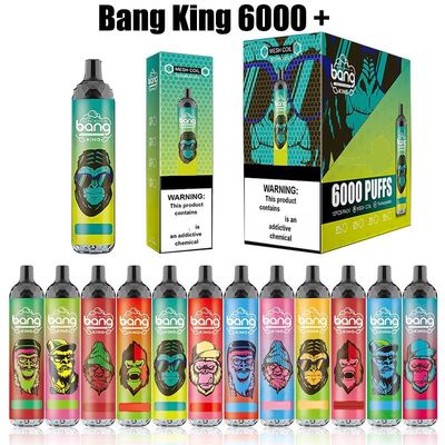 Groothandelsprijs van Rechargable van klapking6000puffs de Beschikbare Vape 15ml Vooraf gevulde ejuice