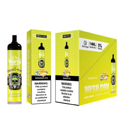 Klapkoning Vape Rendabele 15ml 6000puffs Mesh Coil Rechargable E -e-cigs