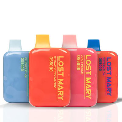 13ml verloren Mary Os 5000 Navulbare Type C van Aroma's het Sappige Perzik