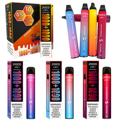 POCO 2 in 1 e-CIG Draagbaar Peulsysteem Mini Disposable Electronic Cigarette 50g