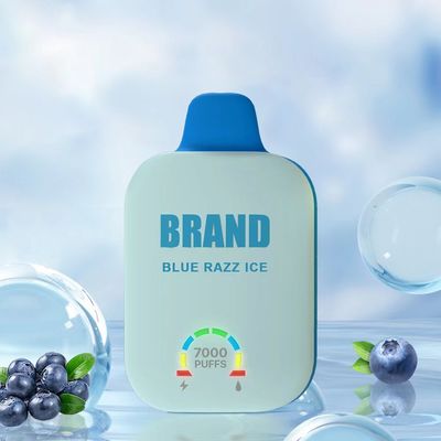 70g/pcs OEM Vape Smart Screen Wegwerp 12ml E Juice 7000 Puffs