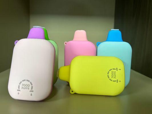 7000 Puffs OEM Vape Smart Screen 12ml 650mAh Oplaadbaar Met 50mg Zout Nicotine