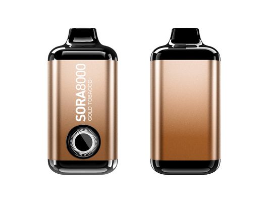 Sora 8000 Puffs Mesh Coil Voorgevulde wegwerp vape met luchtstroom 5% Nic