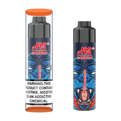 Zwarte Big Puff Vape met Type-C laadpoort en 3.7V spanning