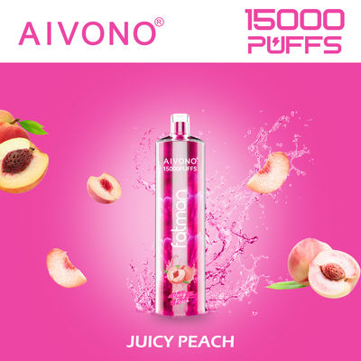 15000 Puffs 24 ml Voorgevulde wegwerp vape type C Oplaadbare