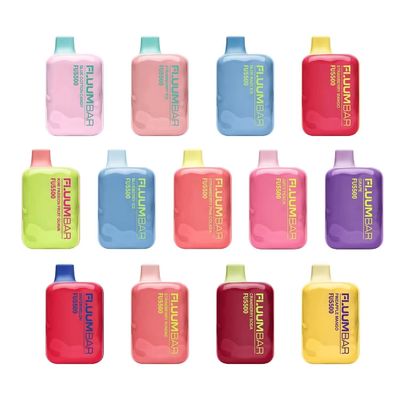 12 ml voorgevulde Fluum Bar 5500 Juice Flavours Wegwerpvape 650mAh