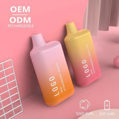 De Rookwolkenoem van de elfbar BC5000 ODM Verstuiver E Cig van Douane de Beschikbare Vape