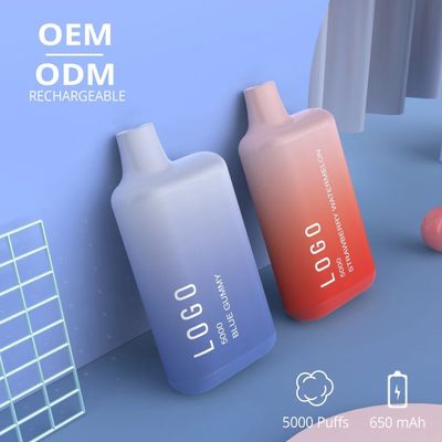 De Rookwolkenoem van de elfbar BC5000 ODM Verstuiver E Cig van Douane de Beschikbare Vape