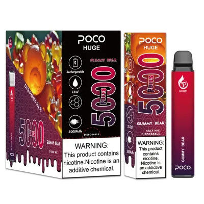 De originele Elektronische Sigaret POCO 5000 van Mesh Coil Big Puffs Rechargeable