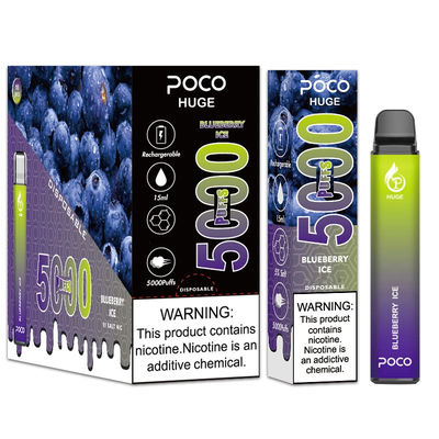 De originele Elektronische Sigaret POCO 5000 van Mesh Coil Big Puffs Rechargeable