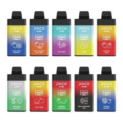 10 stuks per doos 200 stuks per behuizing Big Puff Vape met USB-C oplaadtype en Mesh Coil voor