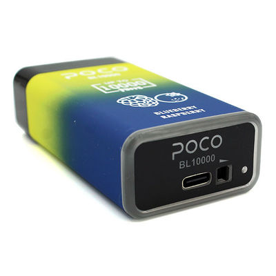 10 stuks per doos 200 stuks per behuizing Big Puff Vape met USB-C oplaadtype en Mesh Coil voor