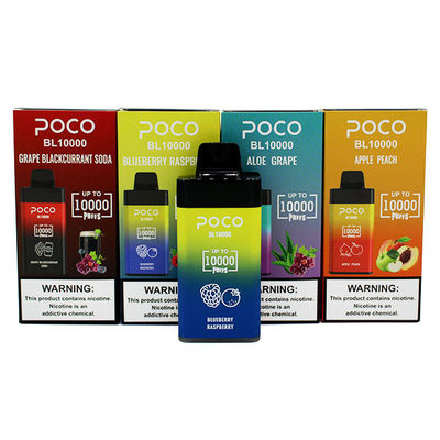 High-Performance Design POCO 10000PUFFS Wegwerp Vape Pen met 20 ml E-Liquid en 5% nic
