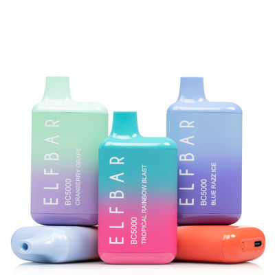 13ml Juice Reservoir Fruit Flavor Elf-Bar Vape BC5000 1.2ohm