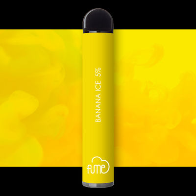 De Banaandamp Extra 950mAh Beschikbaar Nic Salt Vape van de 1500 Rookwolkenaardbei