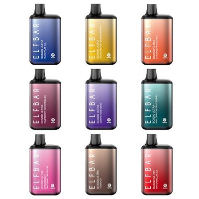 50mg Nicotine 5000 Bladerdeeg Elf Bar Vape USA Vape 13ml 650mAh