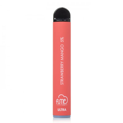 Mesh Coil Fume Ultra Strawberry e-Cig de V.S. Vape 2500 Rookwolken