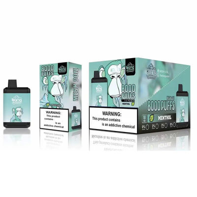 Klapkoning 8000 de Pen16ml e-Vloeistof van Vape van het Rookwolkenroestvrije staal Beschikbare