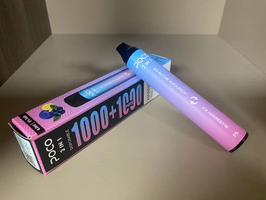 POCO 2 in 1 Mini 2000 Rookwolk Beschikbare niet Mechanische Vape van de Rookwolkbar