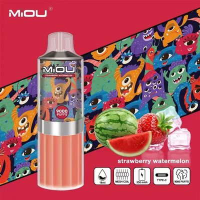 MIOU 9000 E Cig Vape Pods Gearomatiseerde Vape Pod 18ml E-vloeistof