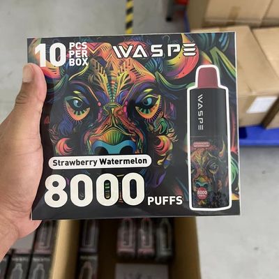8000Puffs Eenmalige elektronische pen met Type-C laadpoort zonder