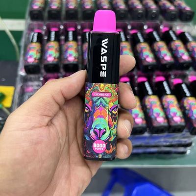 8000Puffs Eenmalige elektronische pen met Type-C laadpoort zonder