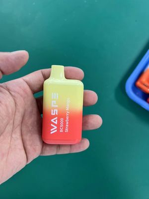 Waspe 5000Puffs E Cigarette Wegwerp vape 13ml 2%/3%/5% Nic 650mah Oplaadbaar
