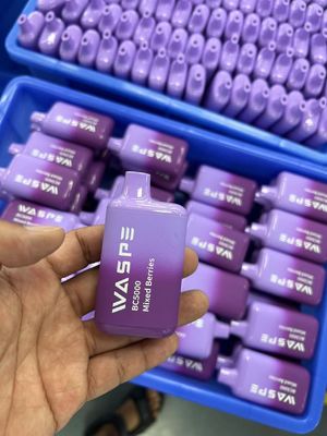 Waspe 5000Puffs E Cigarette Wegwerp vape 13ml 2%/3%/5% Nic 650mah Oplaadbaar