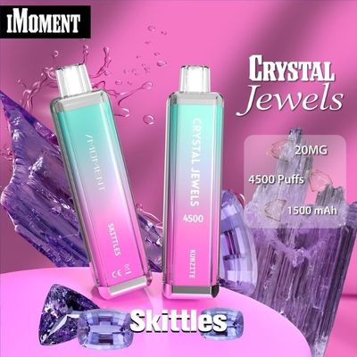 Custom Crystal 4500 wegwerp vape 12 ml voorgevuld tot 4500 Puff Pod