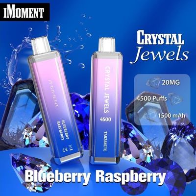 Eenmalige vapepen kristallen juwelen 4500 puffs mesh spoel 15 ml vloeibare oplaadbare ecig