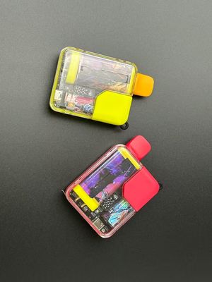 Eenmalig voorgevulde pod vape mistbalk 7000 1,2 ohm mesh spoel helder doos