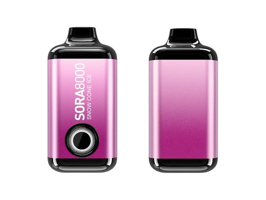 Sora 8000 Puff Oplaadbare E-sigarette Mix Fruit Falvors Wegwerp Vape Pen