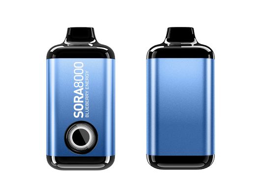 Sora 8000 Puffs 5% Nic Zout Voorgevulde Wegwerp Vape 14ml 1.1ohm Mesh Coil