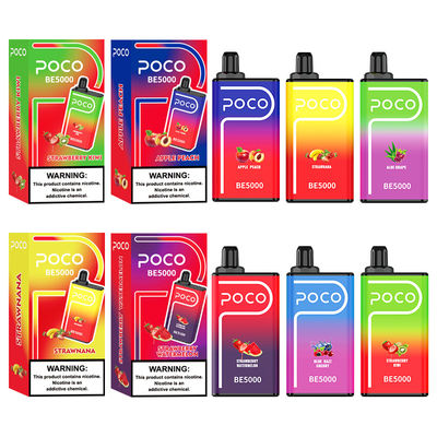 POCO BE5000 puffs wegwerp-e-sigaret met 0/20/30/50 mg nicotinezout