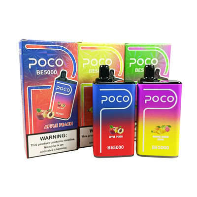 POCO BE5000 Puffs Voorafgevulde Pod Vapes 14 ml Voorafgevulde Ejuice 1,2 ohm spoel
