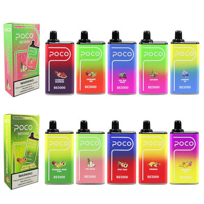 POCO BE5000 Puffs Voorafgevulde Pod Vapes 14 ml Voorafgevulde Ejuice 1,2 ohm spoel