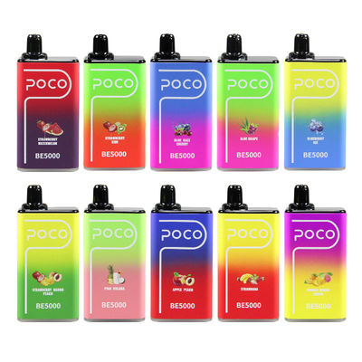 POCO BE5000 Puffs 14ml E Juice Vape Pen 1200mAh Wegwerp Vape E Sigaren