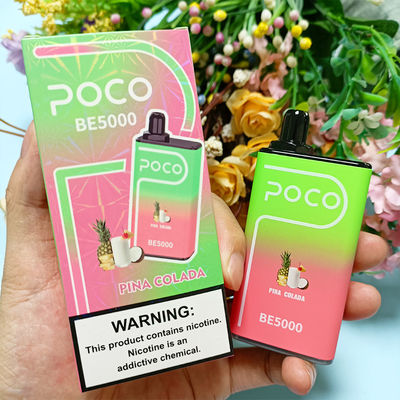 POCO BE5000 5000 Puffs Wegwerp Vape Pen Fruitsmaak Elektronische sigaret