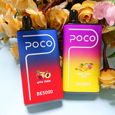POCO BE5000 Puffs 14ml E Juice Vape Pen 1200mAh Wegwerp Vape E Sigaren