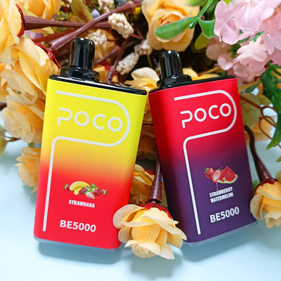POCO BE5000 5000 Puffs Wegwerp Vape Pen Fruitsmaak Elektronische sigaret