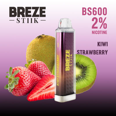 BREZE BS600 Wegwerp vape 2 ml voorgevulde ejuice 500mah batterij 1.4ohm spoel