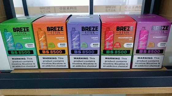 1.2ohm weerstand Big Puff Vape met kartonnen transportpakket voor soepele B2B transacties