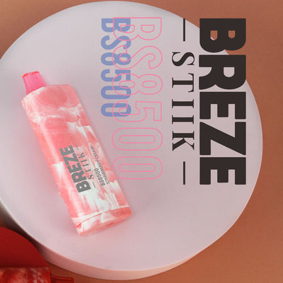 BREZE STIIK BS8500 Wegwerp vape Big puff 17 ml voorgevulde ejuice 600mAh batterij