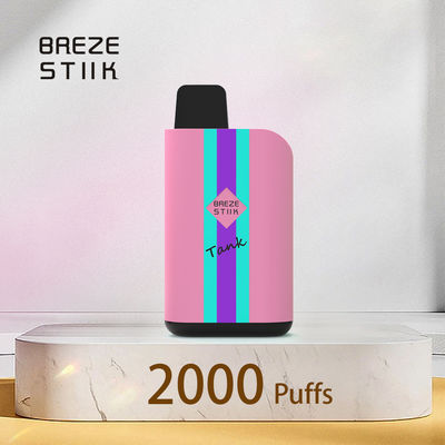 2000 Puffs Type-C opladen POD wegwerp vape voor ouder dan 18 met ontwerp