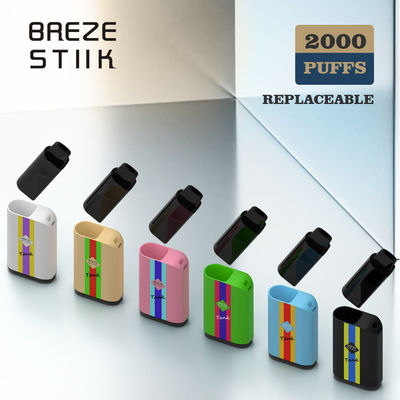 2000 Puffs Type-C opladen POD wegwerp vape voor ouder dan 18 met ontwerp