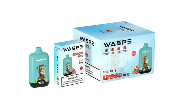 12000 slokken langdurige wegwerp-e-sigaret voor vape-liefhebbers