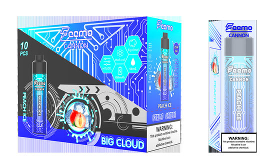 120 g DTL Big Puff Type C Oplaadbaar met Type-C opladen voor snelle opladen
