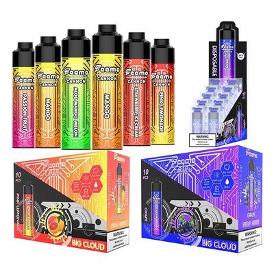 Big Puff Vape 10000puffs 25W MTL-DTL 1-2 uur oplaadtijd voor Big Puffing ervaring