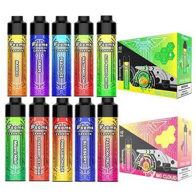 Big Puff Vape 10000puffs 25W MTL-DTL 1-2 uur oplaadtijd voor Big Puffing ervaring