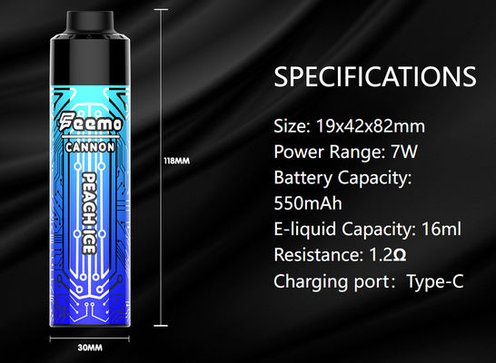 20 ml voorgevulde sap 120 g voor MTL-DTL 25W Vaping